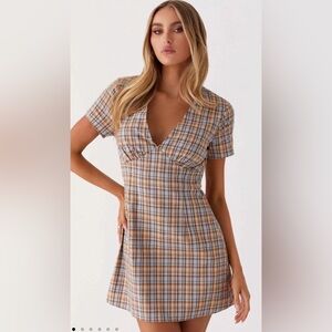 Peppermayo Plaid dress